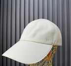 Hermes | Hermes cap white | Back View | yiodesigner.co.uk