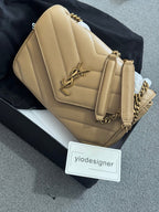 Saint Laurent | Ysl bag meduim | Front View | yiodesigner.co.uk