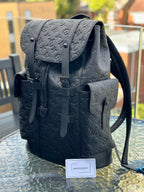 Louis Vuitton | Lv backpack leather | Front View | yiodesigner.co.uk