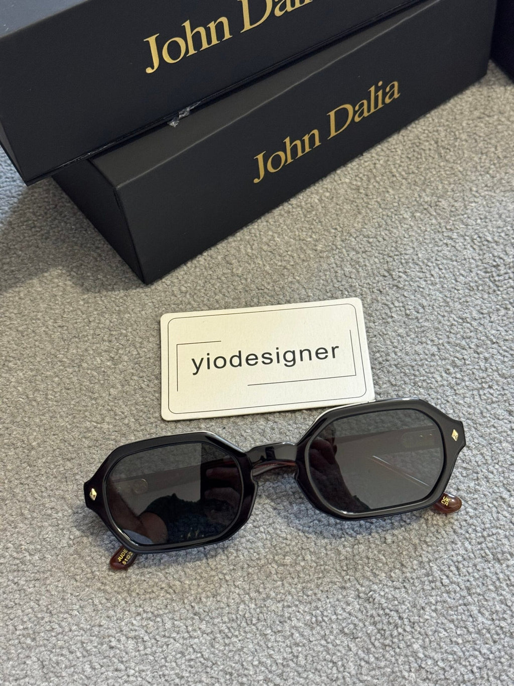 John Dalia | Johne Dalia Sunglasses | Side View | yiodesigner.co.uk