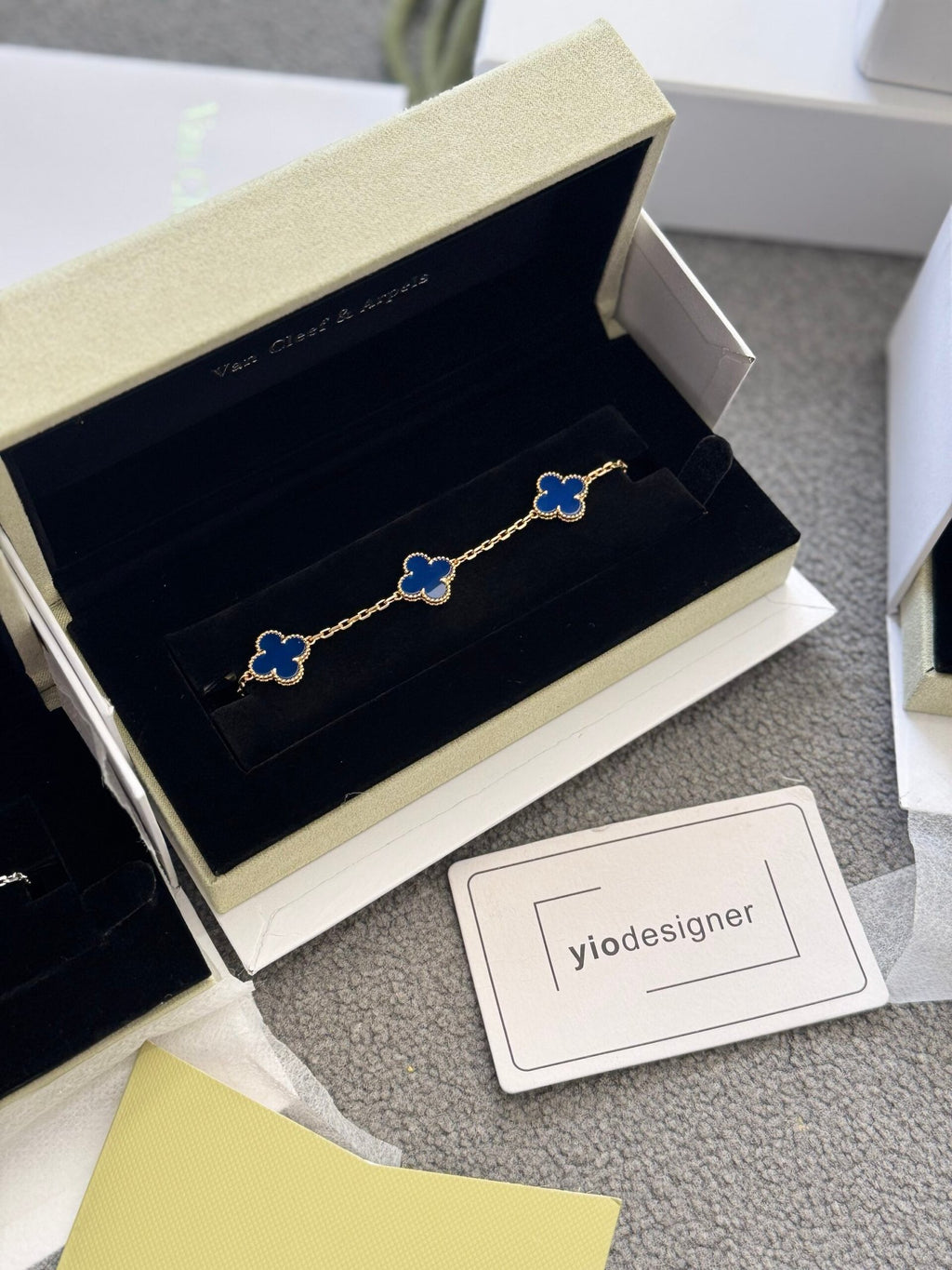 Valentino | Van Cleef bracelet | Side View | yiodesigner.co.uk