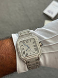 Cartier | Cartier watch moissanite top | Front View | yiodesigner.co.uk