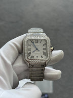 Cartier | Cartier watch moissanite top | Close-Up | yiodesigner.co.uk