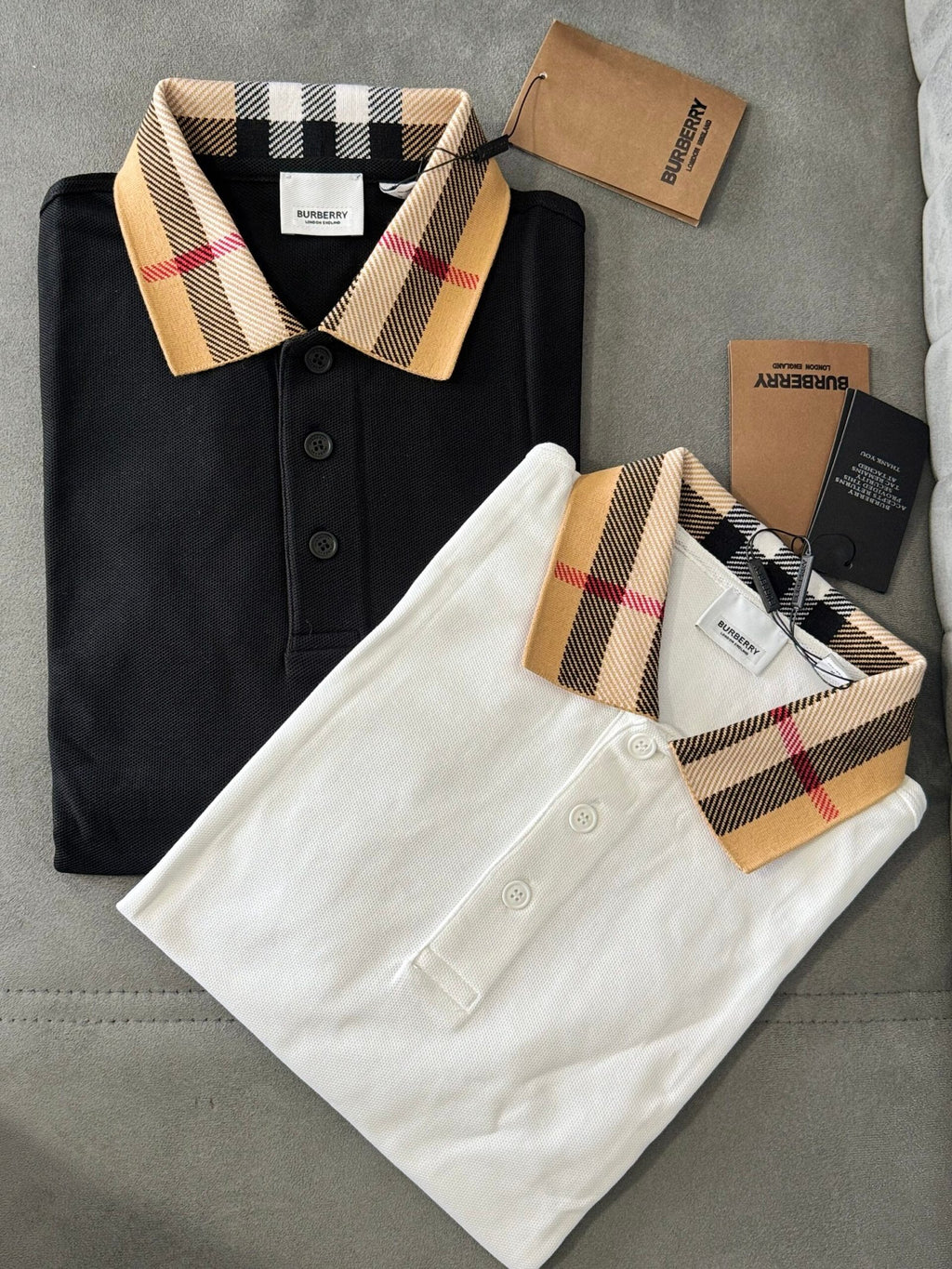 Burberry | Burberry polo black | Detail Shot | yiodesigner.co.uk