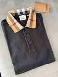 Burberry | Burberry polo black | Size M | Side View | yiodesigner.co.uk