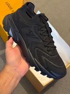 Louis Vuitton | Lv sneaker | Size 7 | Side View | yiodesigner.co.uk