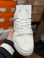 Louis Vuitton | Lv sneaker | Lifestyle Shot | yiodesigner.co.uk