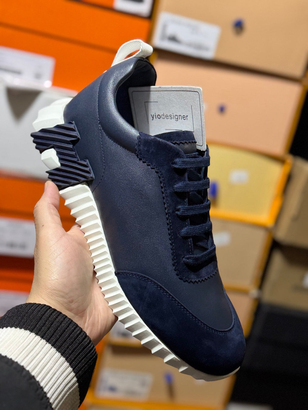 Hermes | Hermes sneaker | Size 10 | View 9 | yiodesigner.co.uk