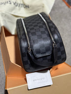 Louis Vuitton | Lv toiletry bag | Side View | yiodesigner.co.uk