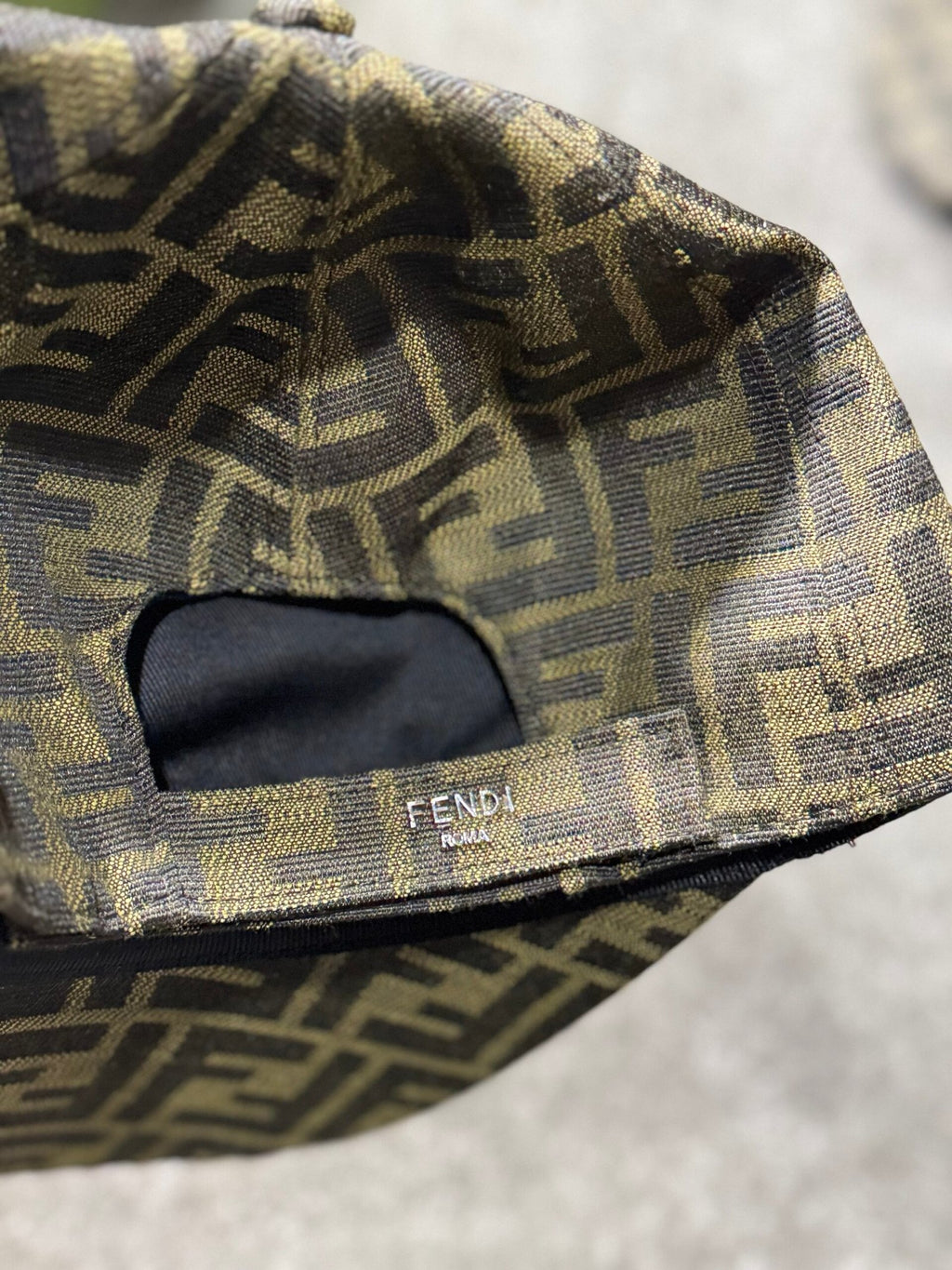Fendi | Fendi cap | Back View | yiodesigner.co.uk