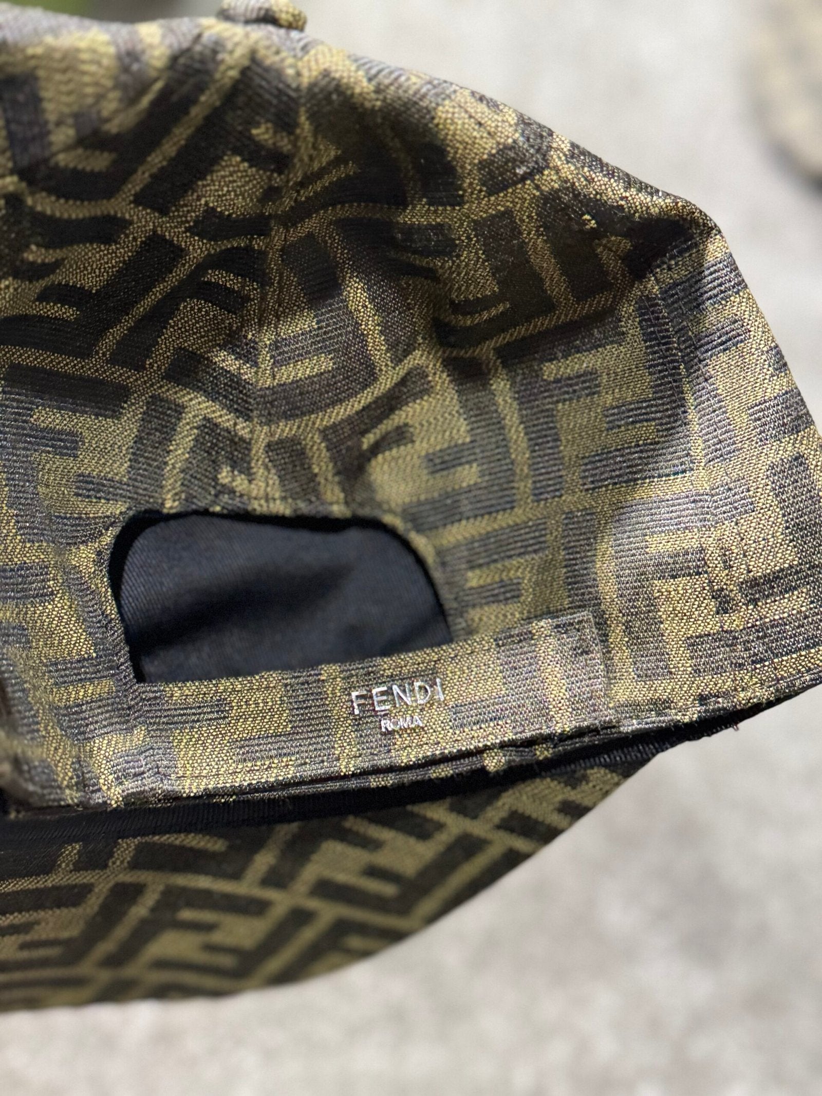 Fendi | Fendi cap | Back View | yiodesigner.co.uk