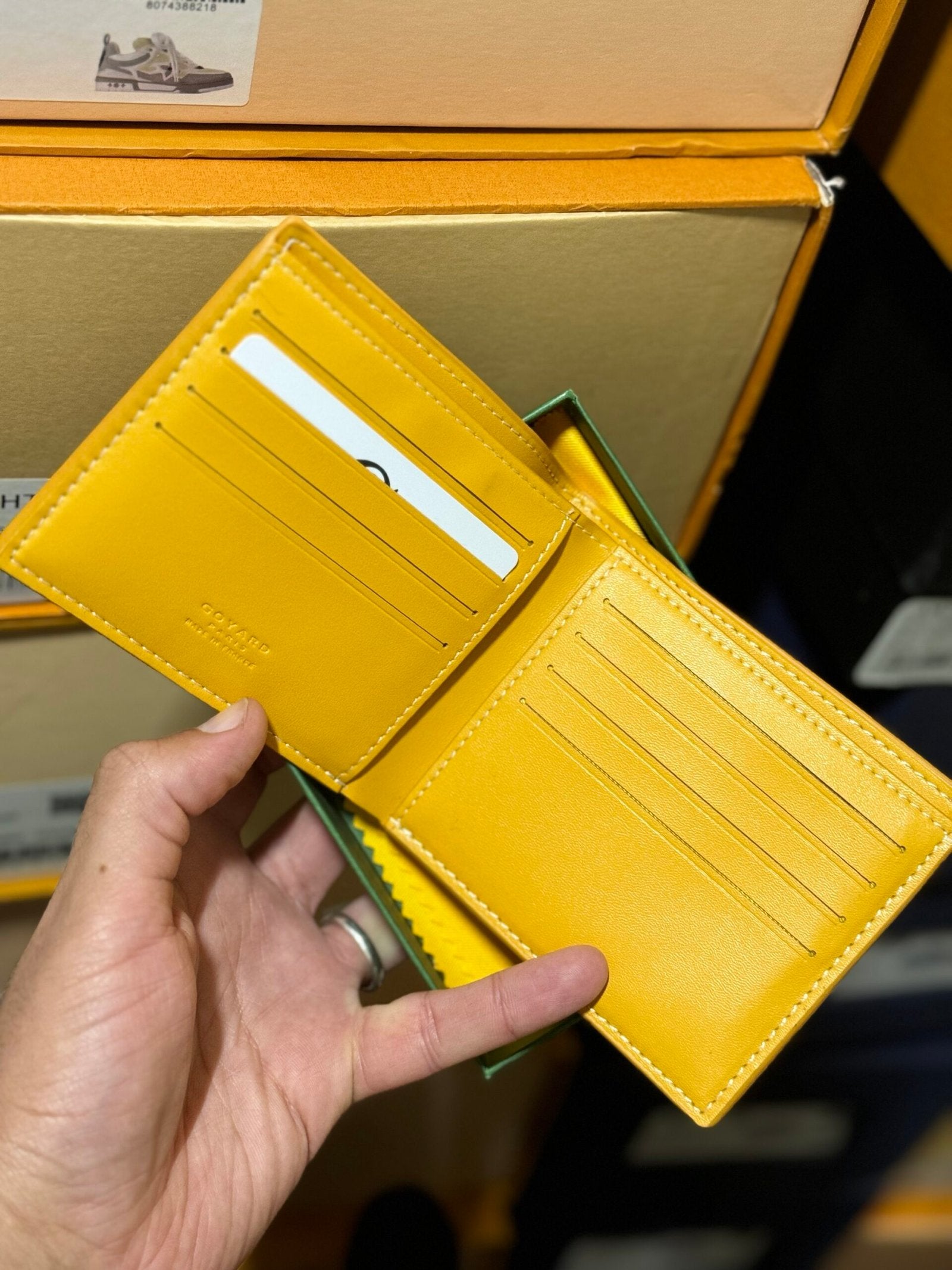 Goyard | Goyard wallet | Back View | yiodesigner.co.uk