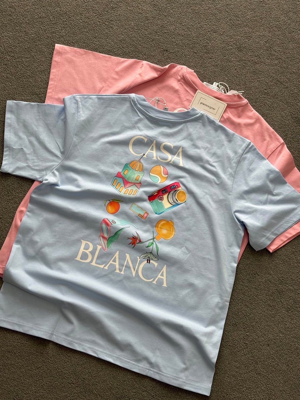 Casablanca | Casablanca T-shirt | Size XS | Front View | yiodesigner.co.uk
