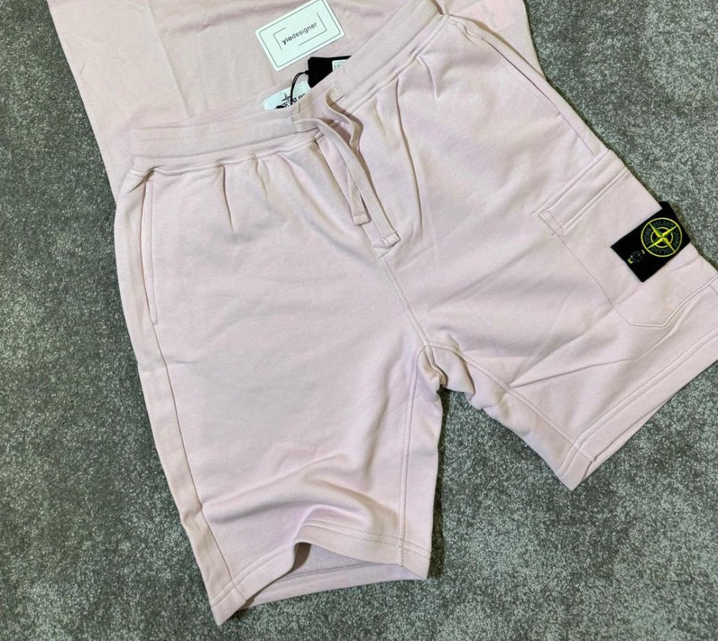 Stone Island | Stone island short light pink | Size XXL | Label View | yiodesigner.co.uk