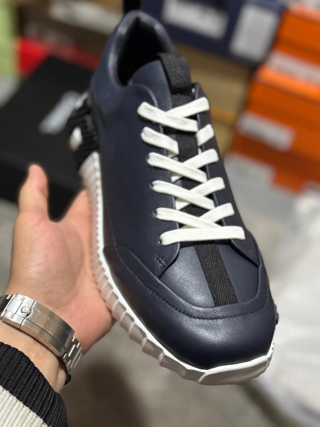 Hermes | Hermes sneaker | Back View | yiodesigner.co.uk