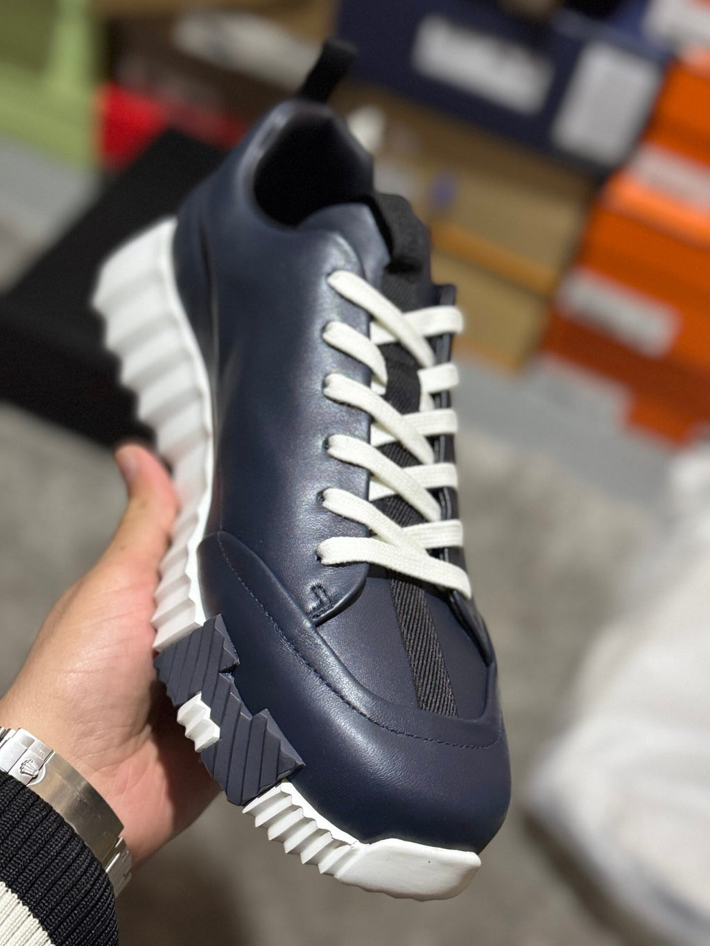 Hermes | Hermes sneaker | Side View | yiodesigner.co.uk