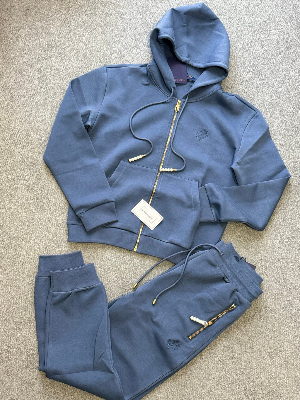 Louis Vuitton | Lv tracksuit | Size S | Front View | yiodesigner.co.uk