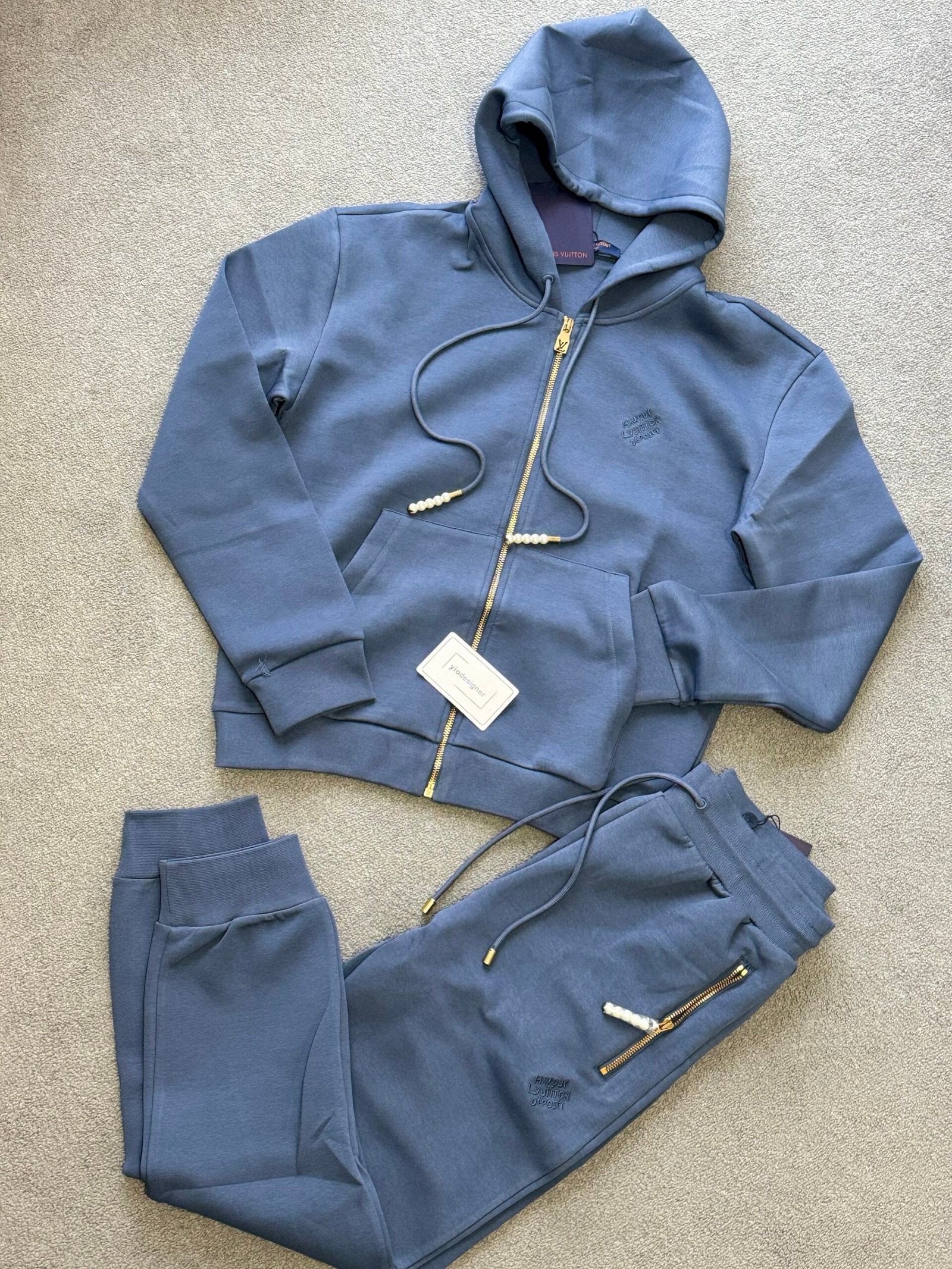 Louis Vuitton | Lv tracksuit | Size S | Front View | yiodesigner.co.uk