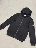 Stone Island | Stone island full zip black | Size S | Front View | yiodesigner.co.uk