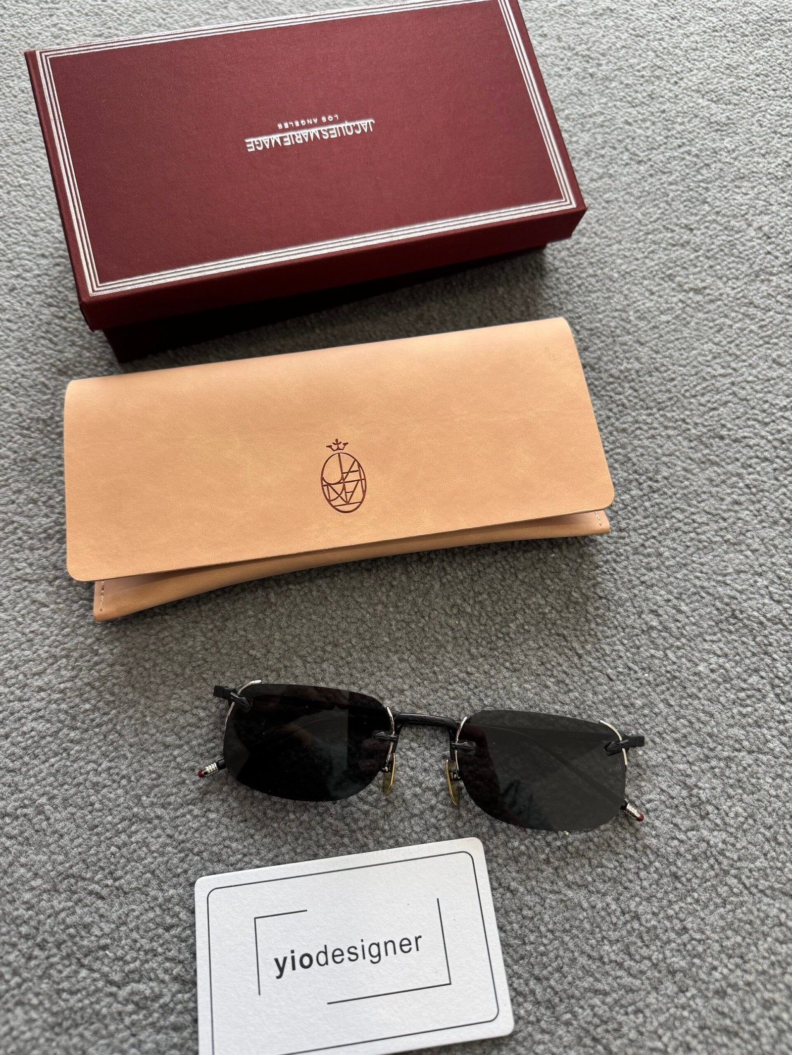 Jacques Marie Mage | JACQUES MARIE MAGE Sunglasses | Front View | yiodesigner.co.uk