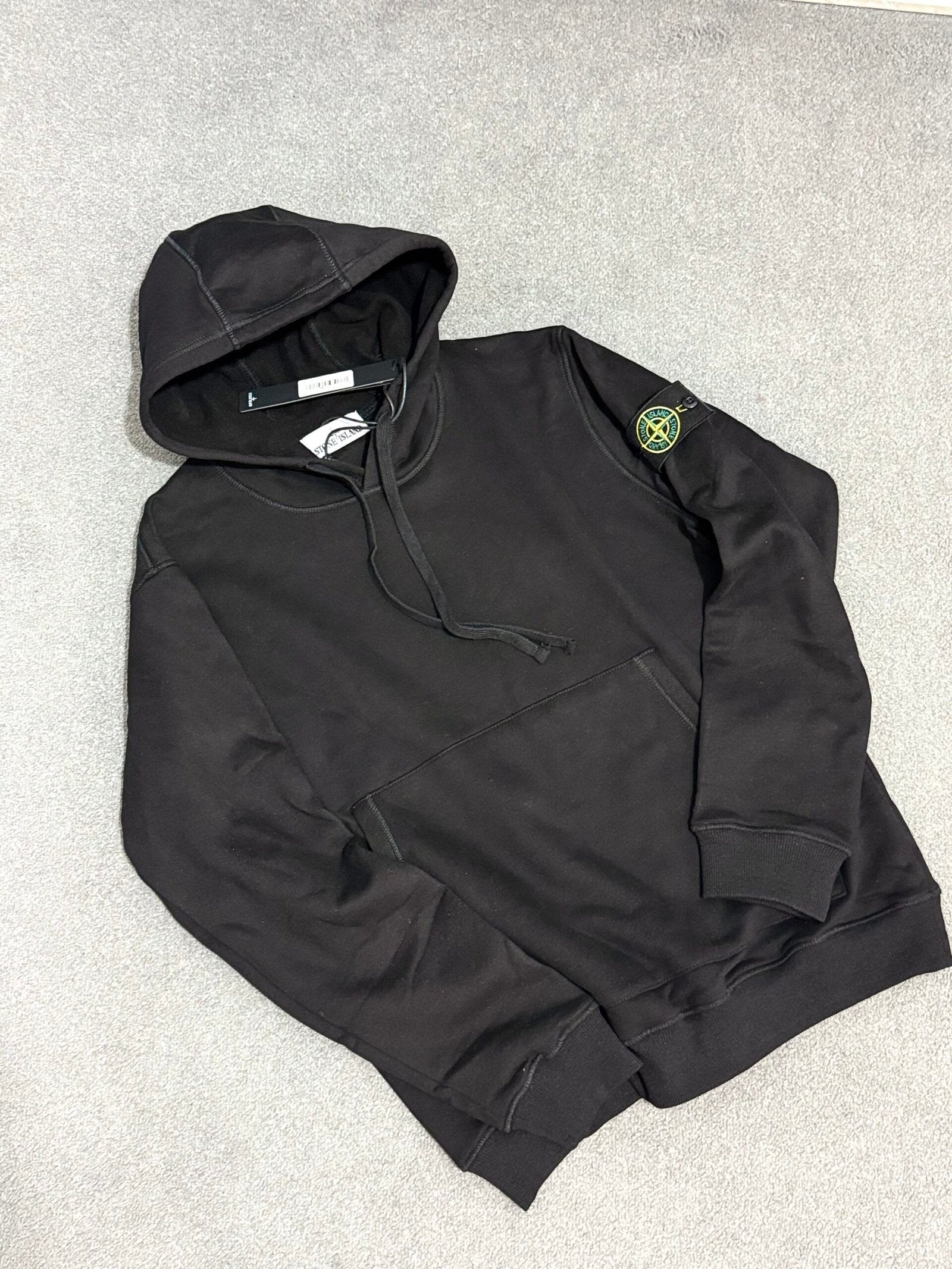 Stone Island | Stone island hoody black | Size XXL | yiodesigner.co.uk