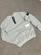 Stone Island | Stone island jumper grey | Size S | Back View | yiodesigner.co.uk