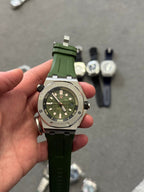 AP | AP watch Green | Front View | yiodesigner.co.uk