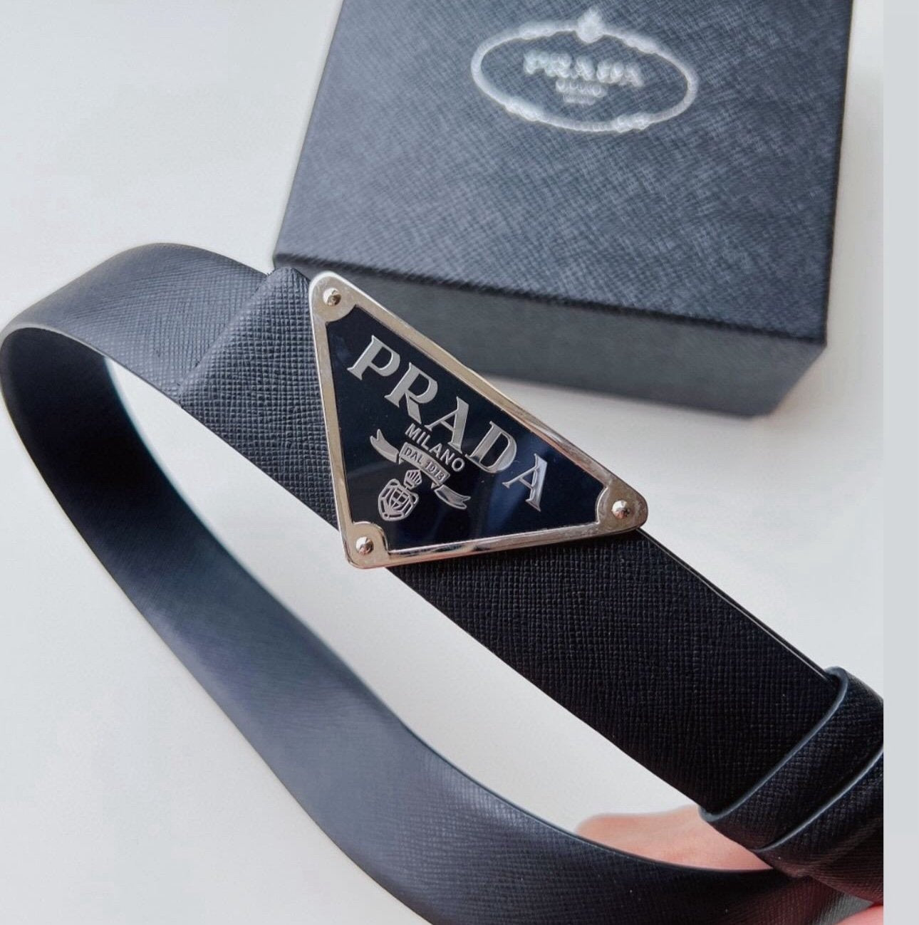 Prada | Prada belt | Size 90 | yiodesigner.co.uk