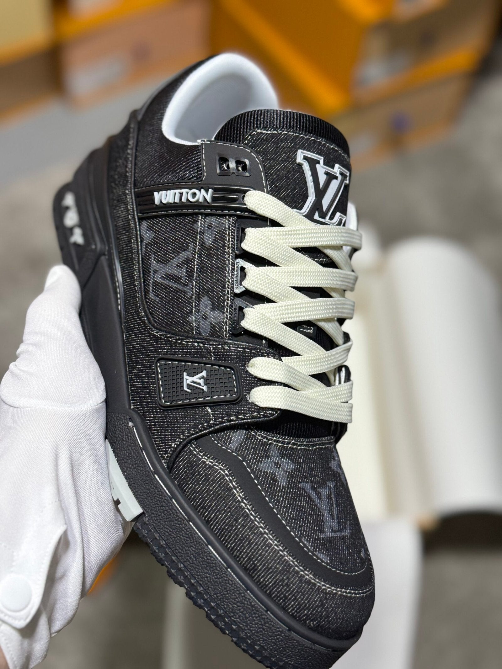 Louis Vuitton | Lv sneaker | Lifestyle Shot | yiodesigner.co.uk