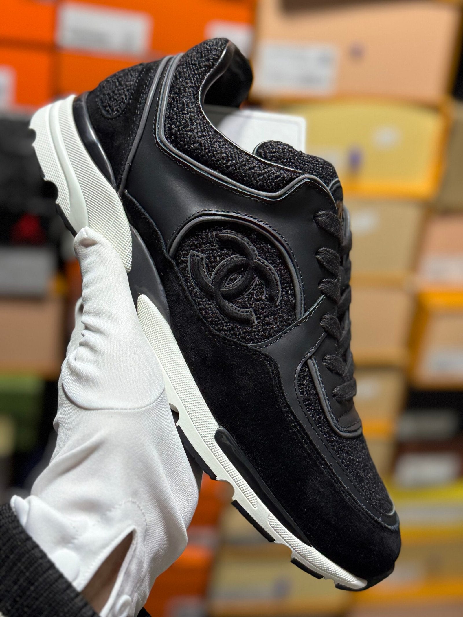 Chanel | Chanel sneaker | Close-Up | yiodesigner.co.uk