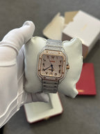 Cartier | Cartier watch (zircon stone) | Back View | yiodesigner.co.uk