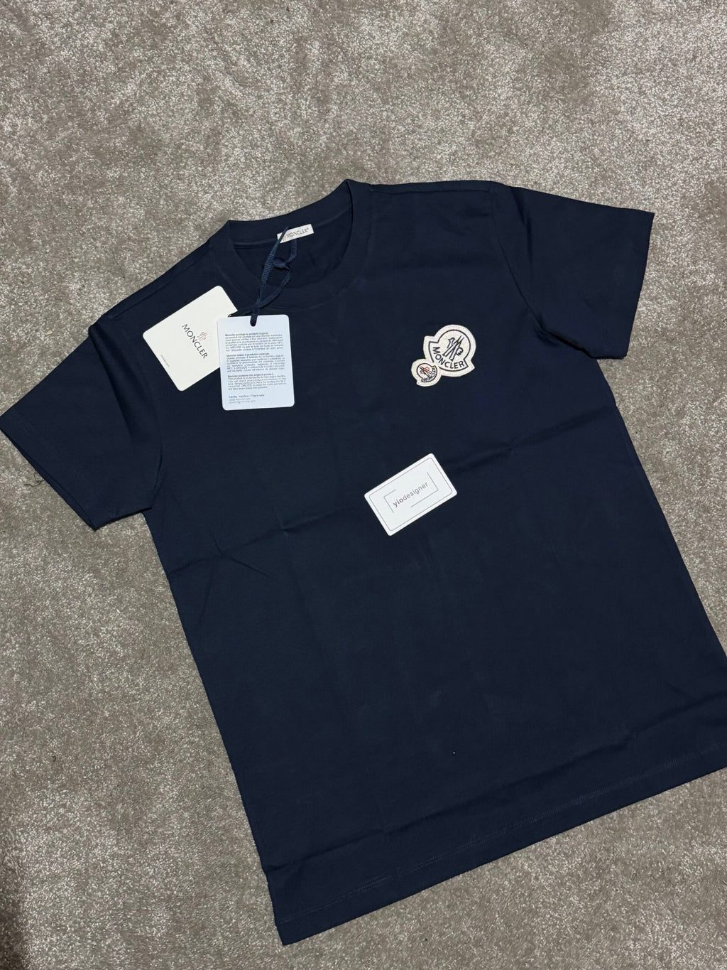 Moncler | Moncler t-shirt Blue | Size XS | yiodesigner.co.uk