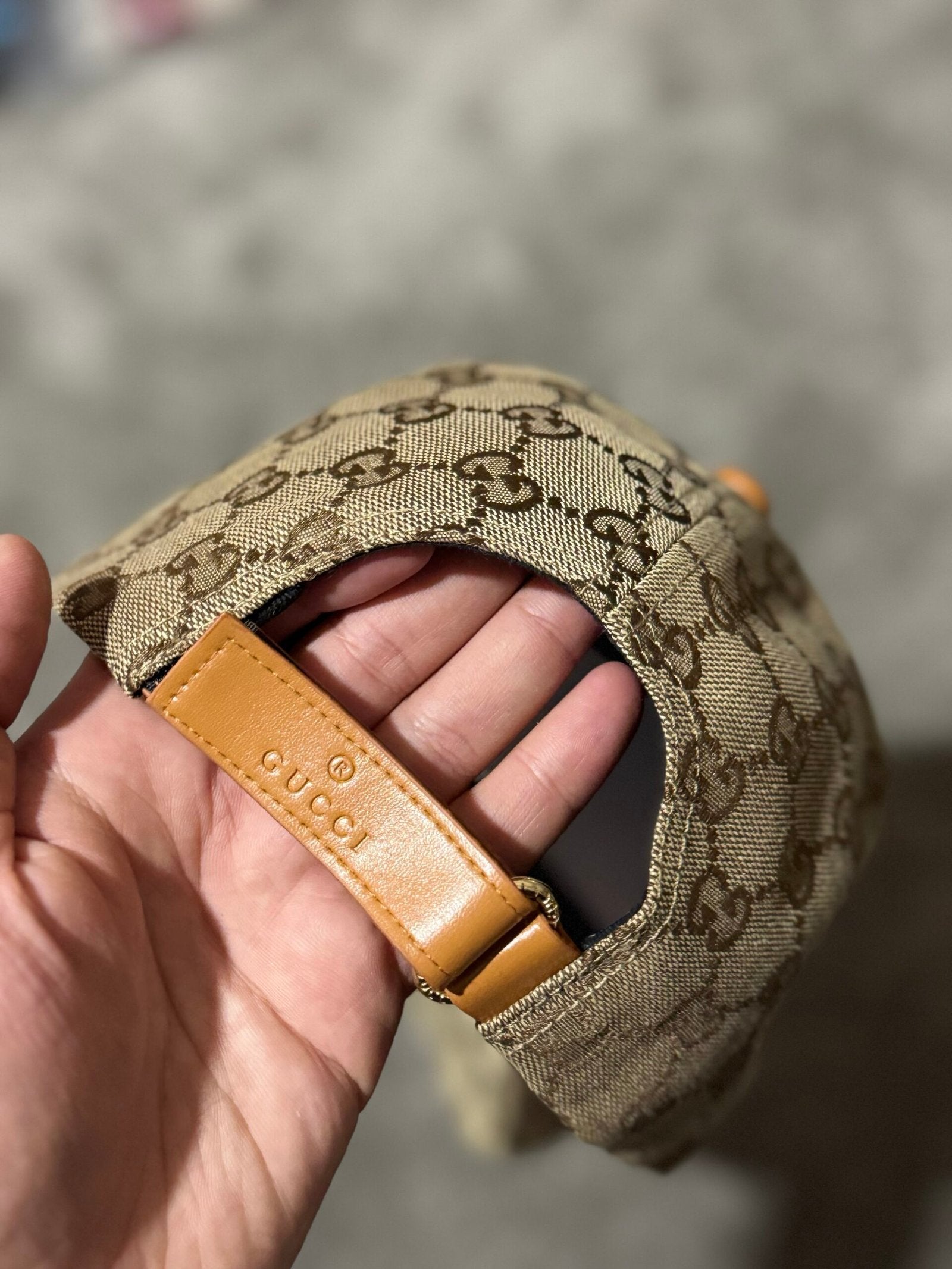 Gucci | Gucci north face cap | Side View | yiodesigner.co.uk