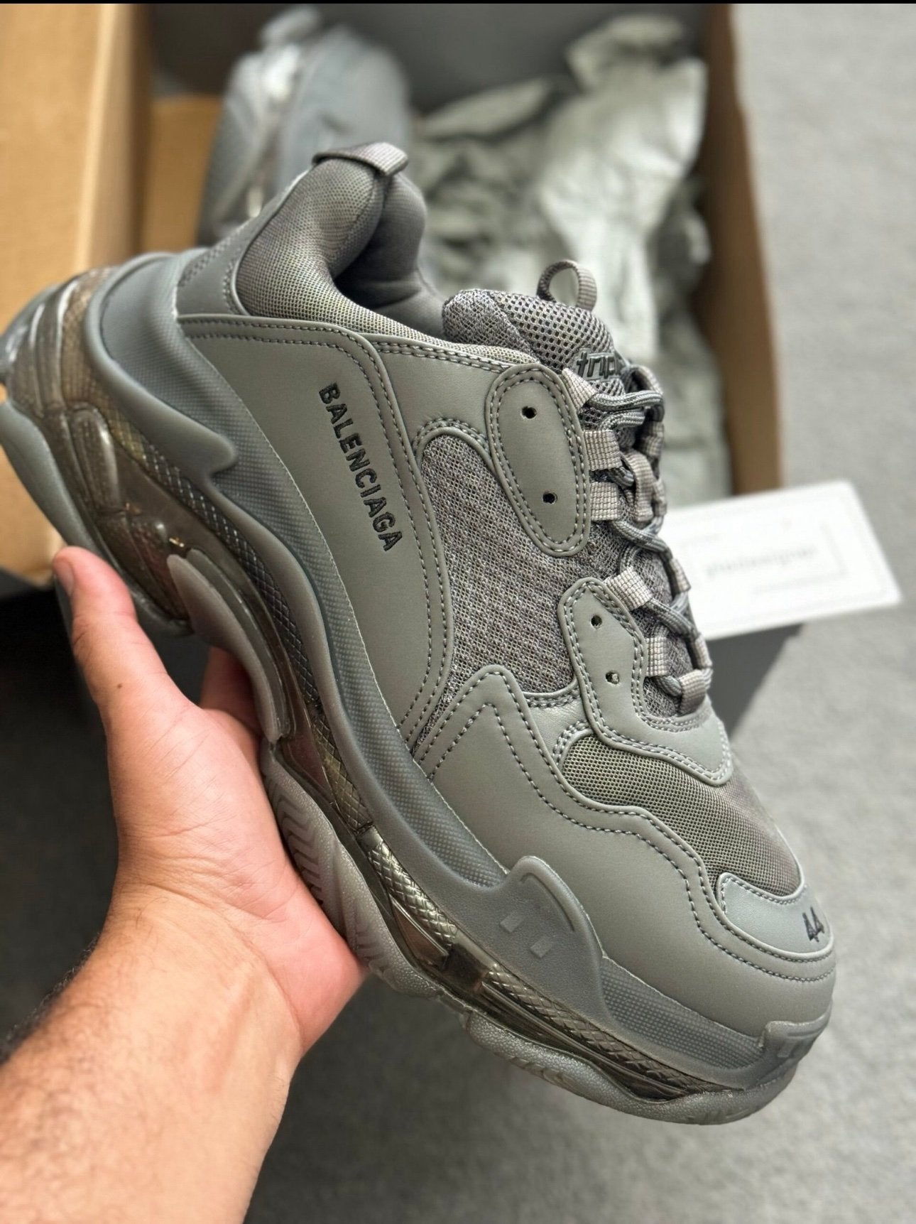 Balenciaga | Balenciaga 3s | Back View | yiodesigner.co.uk