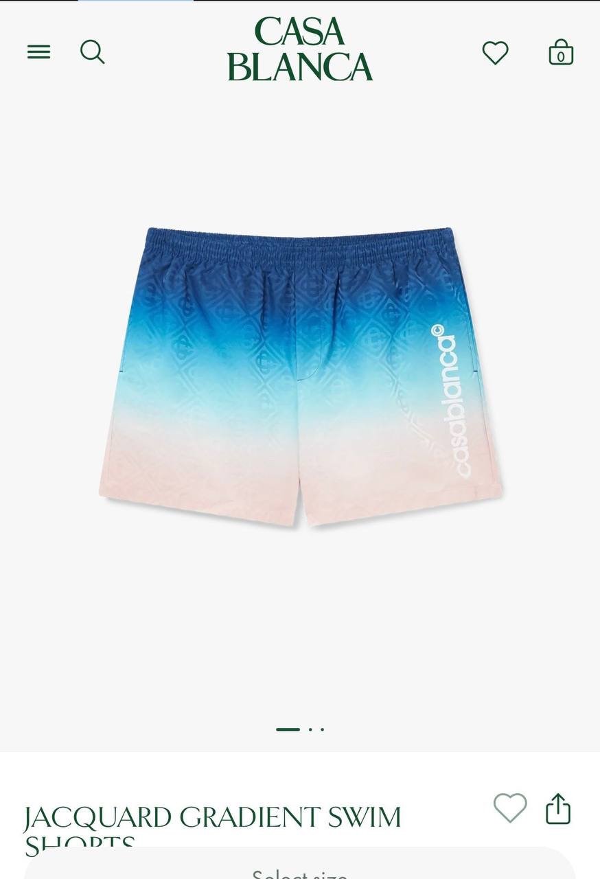 Casablanca | Casablanca shorts | Size M | yiodesigner.co.uk