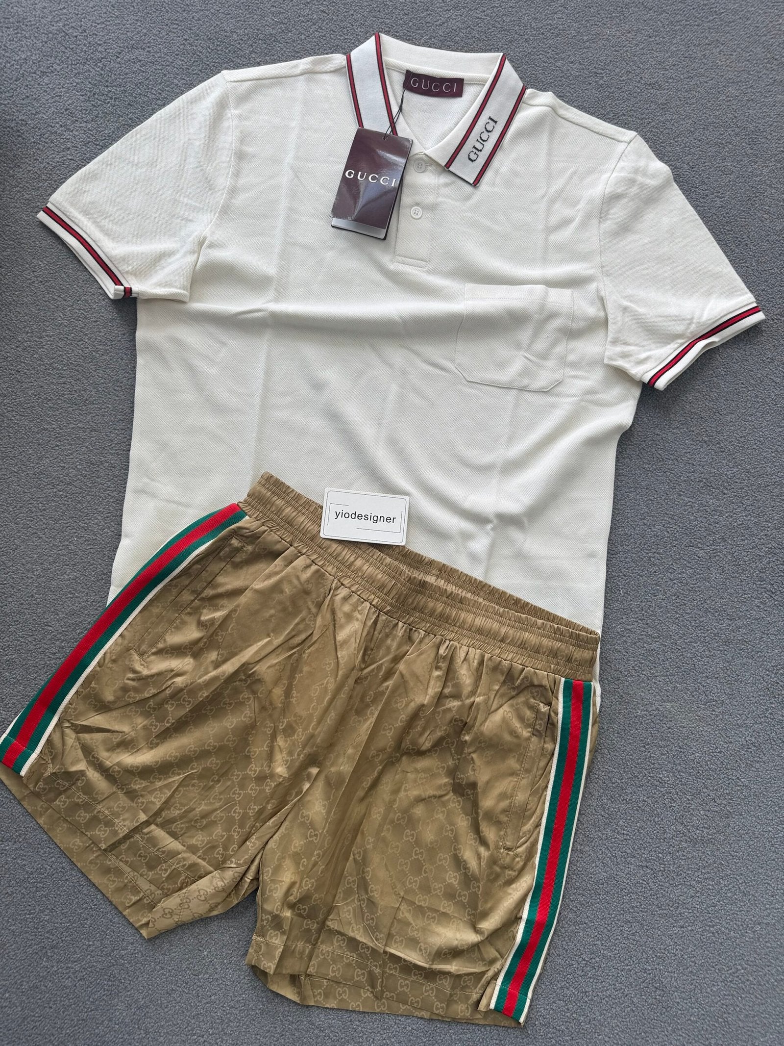 Gucci | Gucci set (T-shirt and short) | Size XL | yiodesigner.co.uk