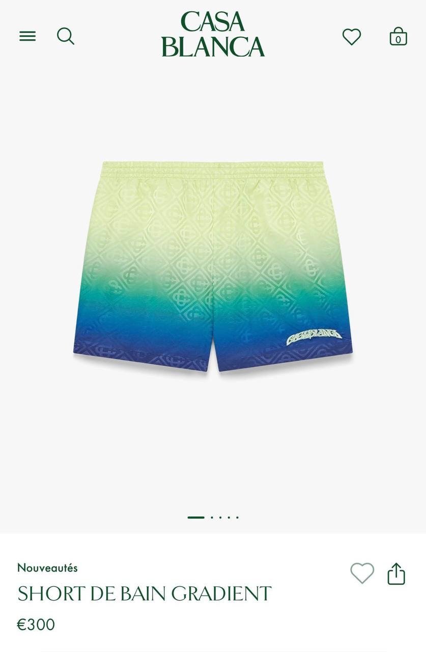 Casablanca | Casablanca shorts | Size S | yiodesigner.co.uk