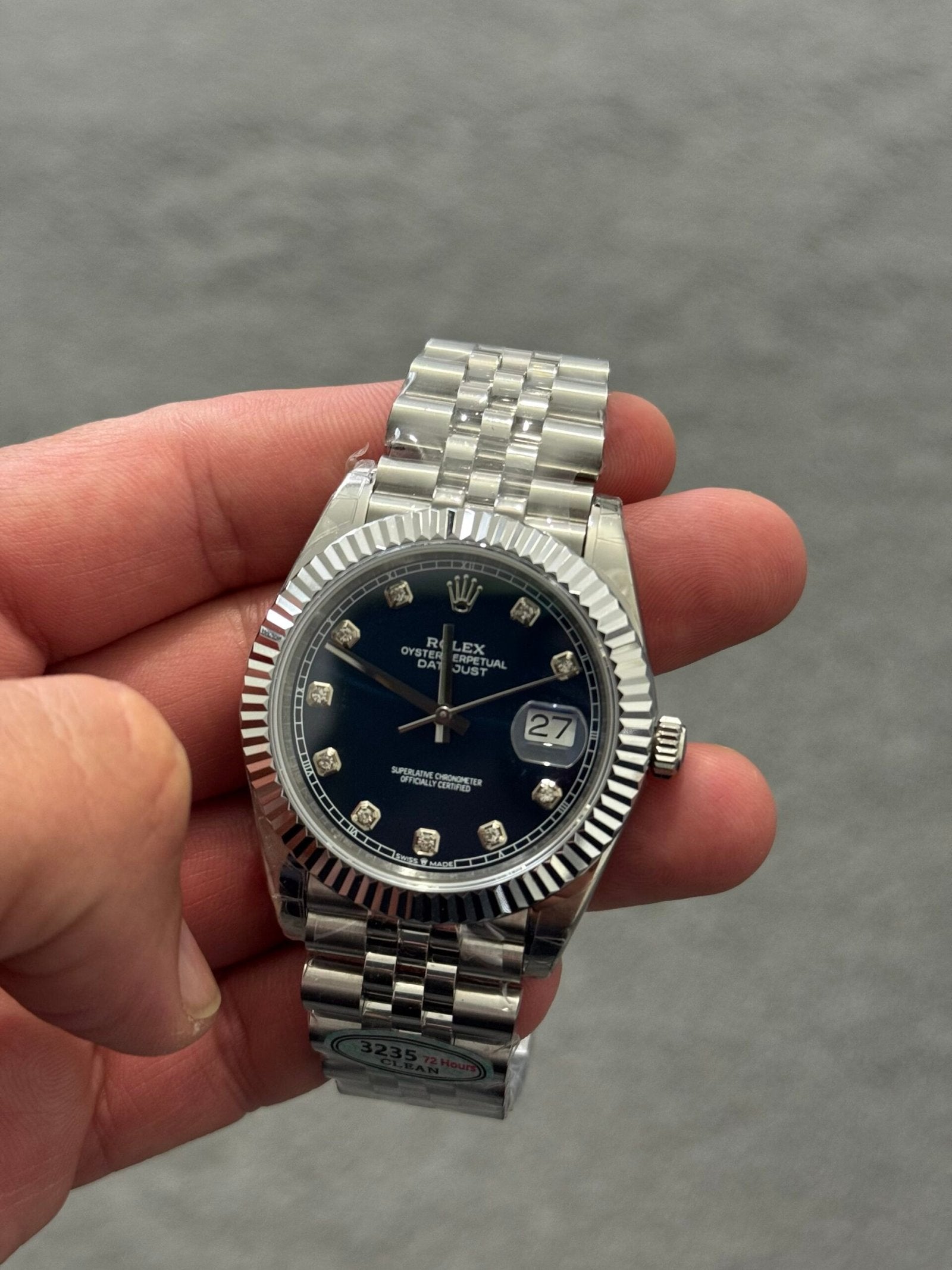 Rolex | Rolex date just (copy clean) | Front View | yiodesigner.co.uk