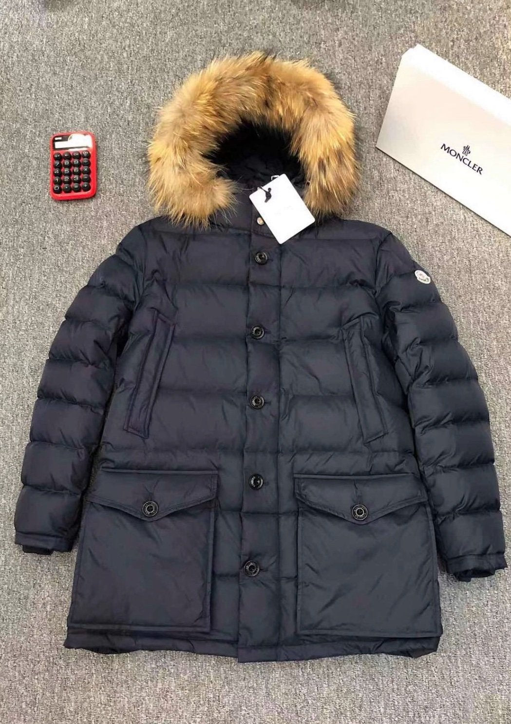 Moncler | Moncler coat black | Size 4 | yiodesigner.co.uk