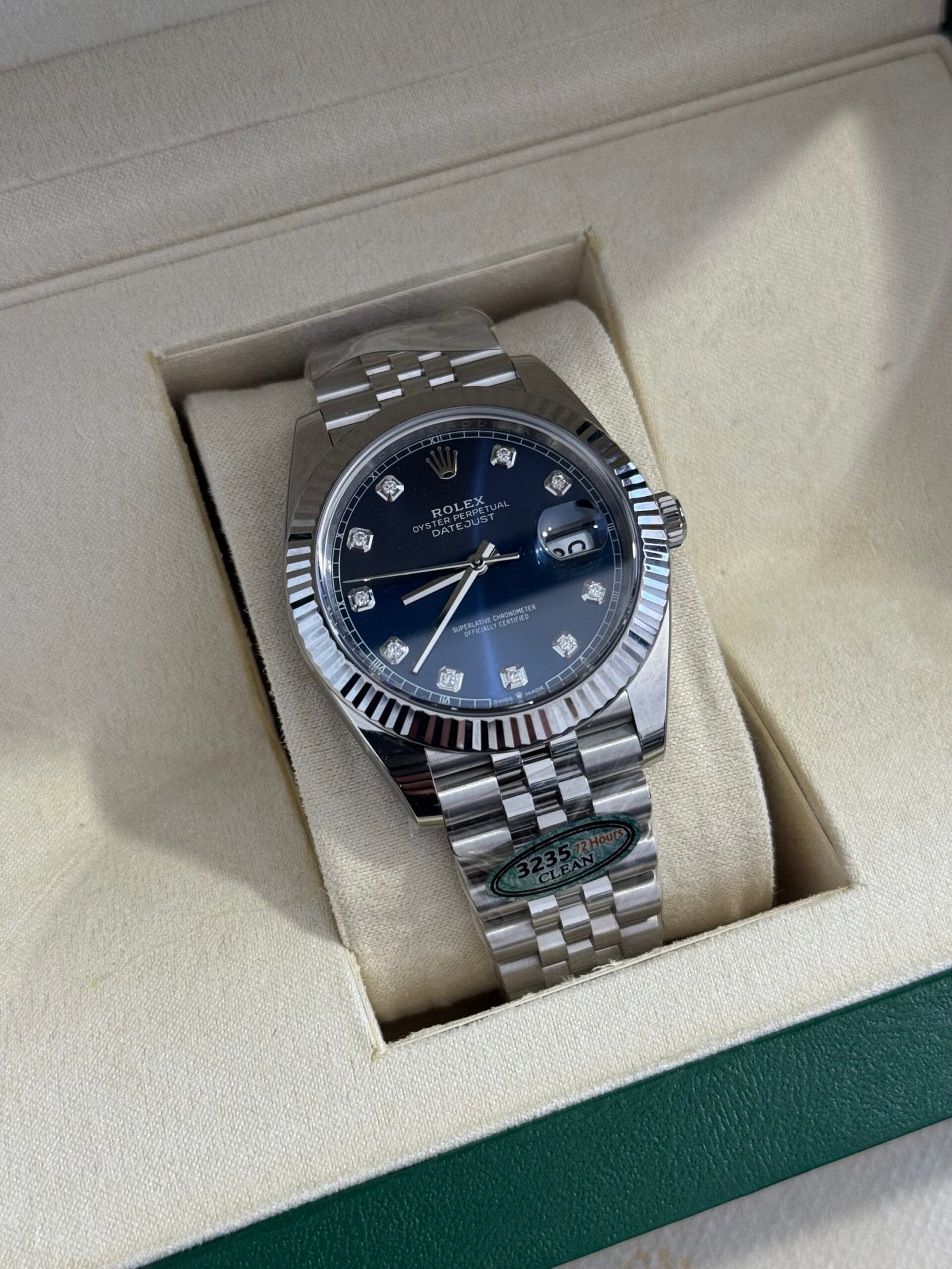 Rolex | Rolex date just top quality | Back View | yiodesigner.co.uk