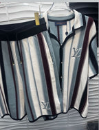 Louis Vuitton | Lv set (shirt and short) | Size M | Back View | yiodesigner.co.uk