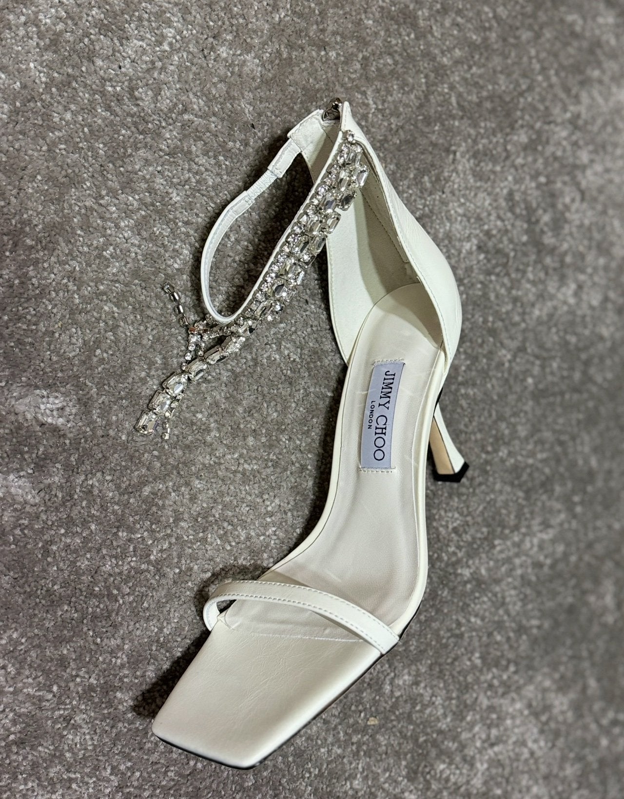 Jimmy Choo | Jimmy Choo heels | Side View | yiodesigner.co.uk