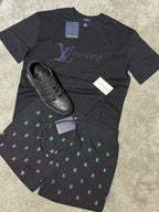 Louis Vuitton | Lv set (t-shirt and short) | Size XL | yiodesigner.co.uk