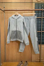 Hermes | hermes tracksuit grey | Size L | Side View | yiodesigner.co.uk