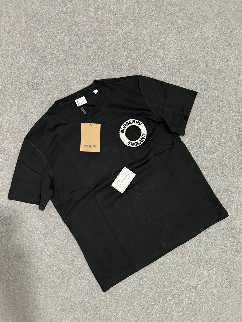 Burberry | Burberry Horseferry T-shirt | Size S | Front View | yiodesigner.co.uk