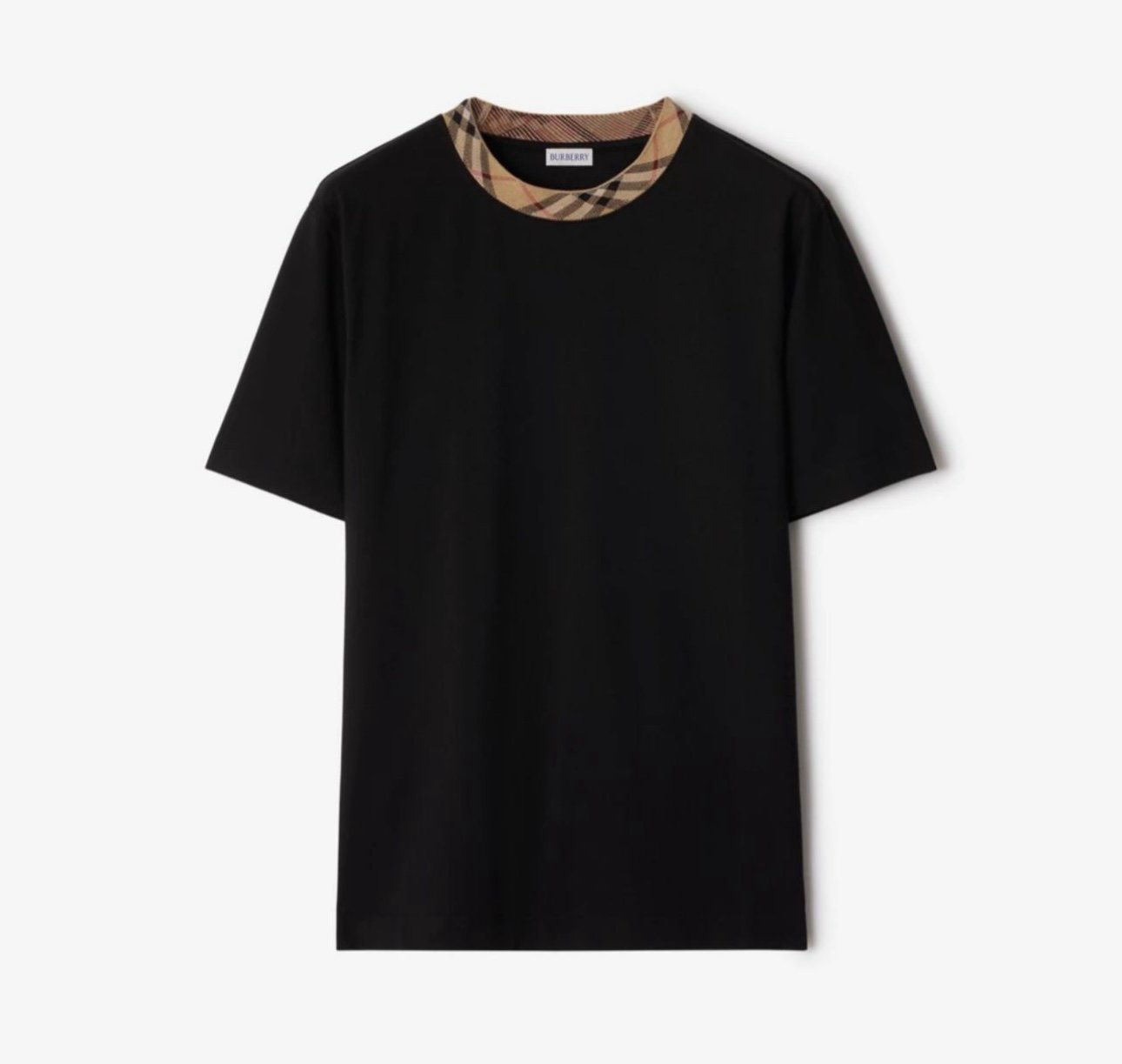 Burberry | Burberry T-shirt black | Size M | Back View | yiodesigner.co.uk