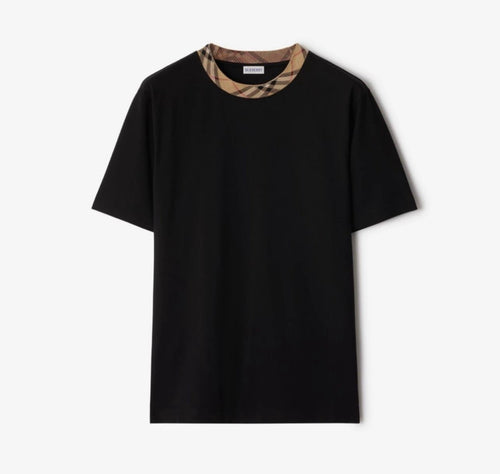 Burberry | Burberry T-shirt black | Size M | Back View | yiodesigner.co.uk