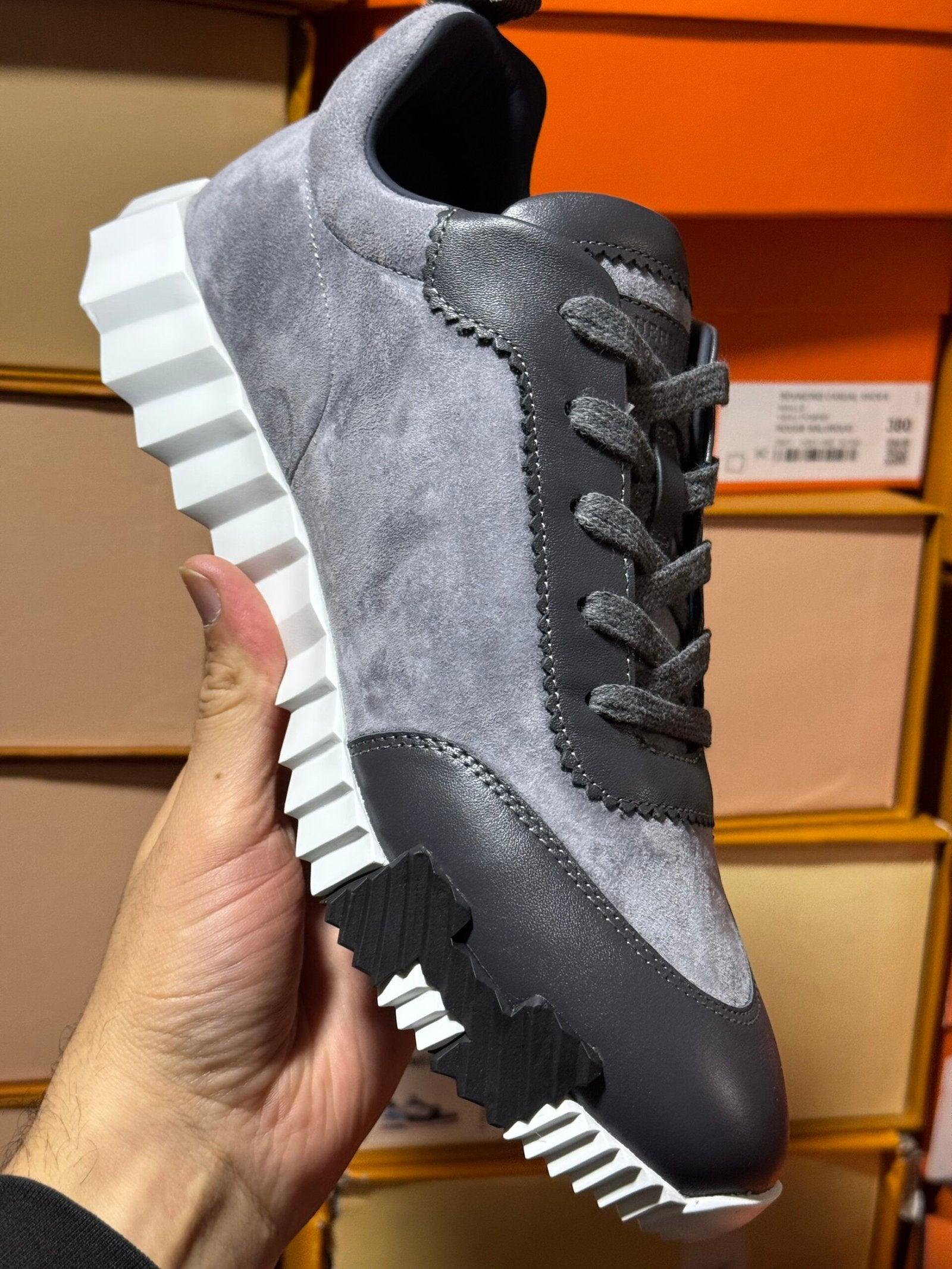 Hermes | Hermes sneaker | Back View | yiodesigner.co.uk