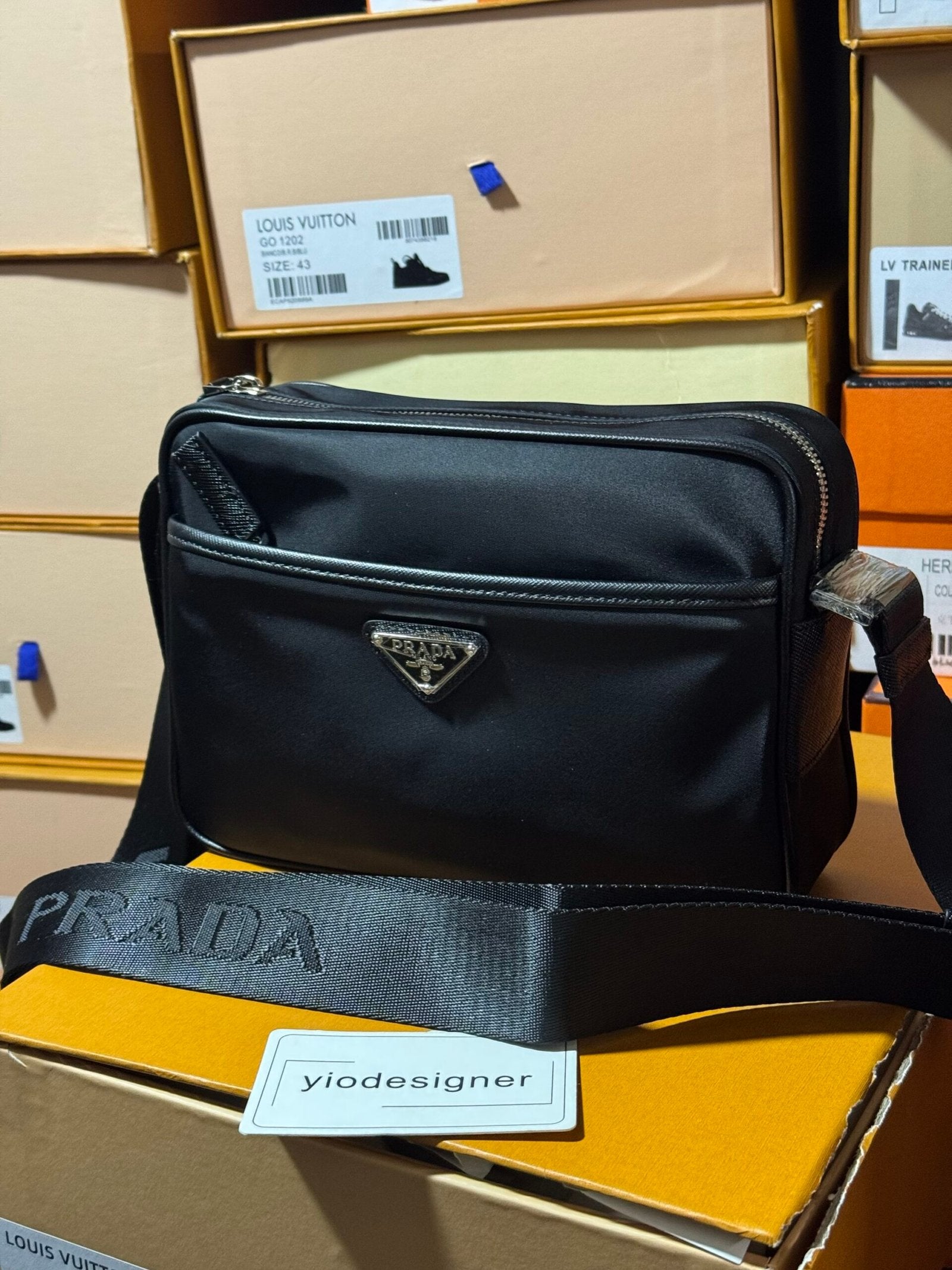 Prada | Prada bag | Back View | yiodesigner.co.uk