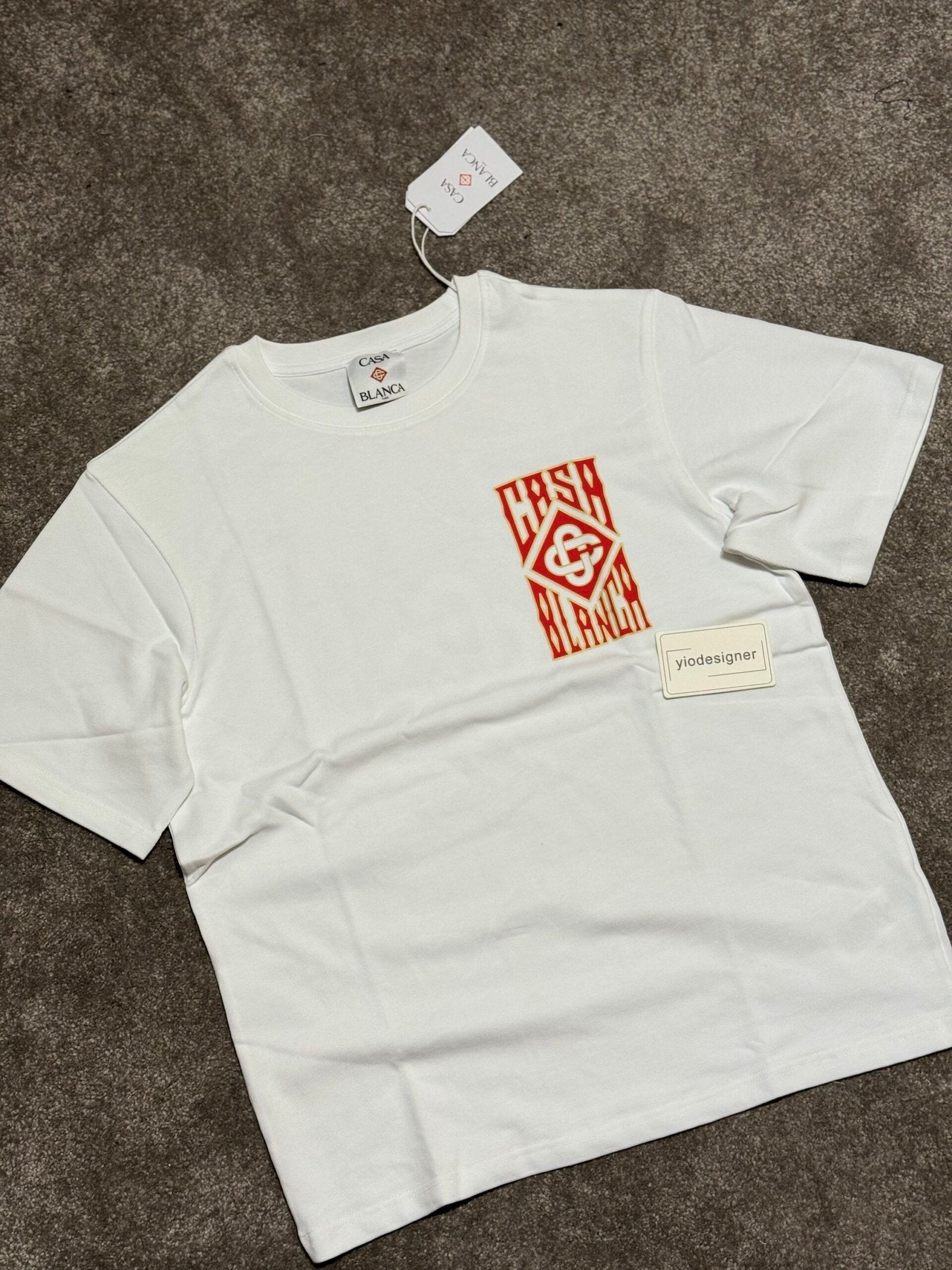 Casablanca | Casablanca T-shirt | Size S | Back View | yiodesigner.co.uk